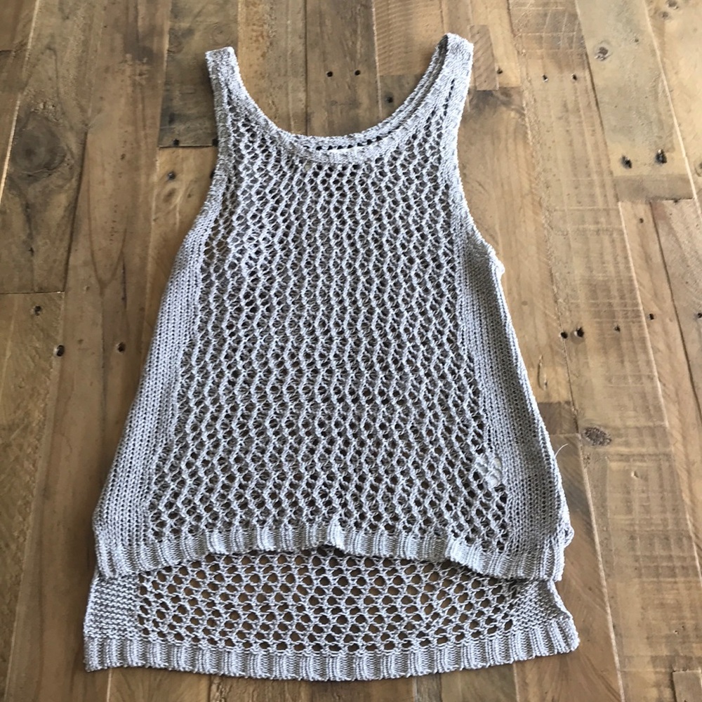 Graham and Spencer Grey Knit Tank